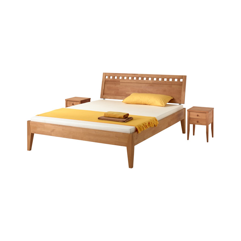 Gracie Oaks Mordecai Solid Wood Headboard Wayfair.co.uk